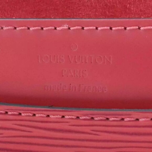 Auth LOUIS VUITTON Epi Pochette Louise PM Clutch Crossbody Bag - Picture 15 of 16